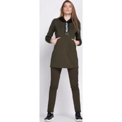 Bluzy damskie: Ciemnozielona Bluza Publication