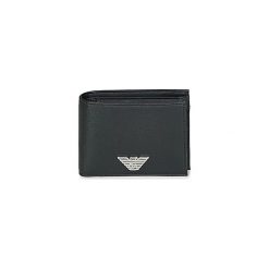Portfele Emporio Armani BUSINESS BI FOLD WALLET. Czarne portfele męskie Emporio Armani. Za 419,00 zł.