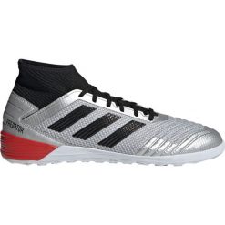 Buty halowe adidas Predator 19.3 In M F35614. Szare buty sportowe męskie Adidas, z gumy, bez zapięcia, do piłki nożnej. W wyprzedaży za 389,00 zł.