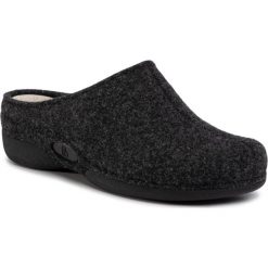 Kapcie BERKEMANN - Lauren 01553 Dunkelgrau. Szare klapki damskie Berkemann, bez wzorów, z tworzywa sztucznego, bez obcasa. Za 239,00 zł.
