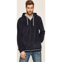 Lacoste - Bluza. Niebieskie bluzy męskie Lacoste, xxl, bez wzorów, z dzianiny, z kapturem, bez rękawów, z kapturem. W wyprzedaży za 219,90 zł.