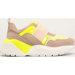 Twinset - Buty. Brązowe buty sportowe damskie Twinset, ze skóry. Za 899,90 zł.