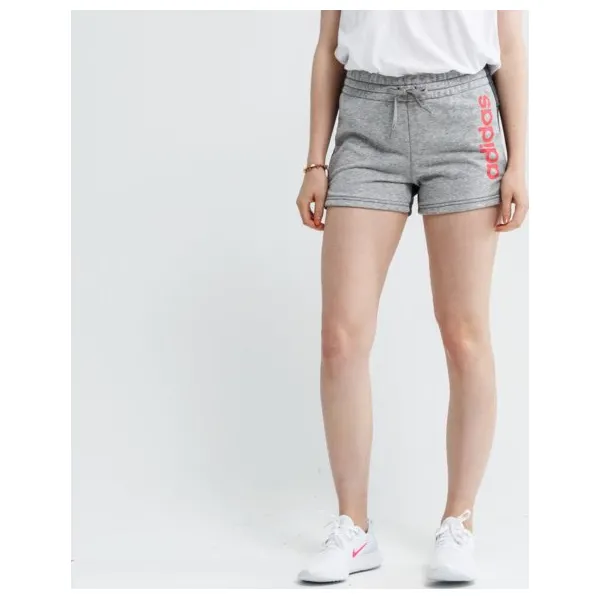 Adidas Szorty W E Lin , szary, rozmiar S. Szare szorty damskie Adidas, na lato, s, bez wzorów, z bawełny. W wyprzedaży za 79,99 zł.