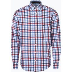 Fynch Hatton - Koszula męska łatwa w prasowaniu, niebieski. Niebieskie koszule męskie non-iron marki Fynch-Hatton, l, z dekoltem karo. Za 249,95 zł.
