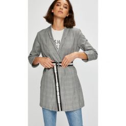 Tally Weijl - Żakiet. Szare marynarki i żakiety damskie TALLY WEIJL, l, w paski, z elastanu, casualowe. Za 129,90 zł.