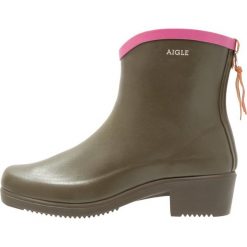 Buty zimowe damskie: Aigle MISS JULIETTE BOTTILLON Kalosze khaki/ malaga