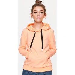 Bluza kangurka - Pomarańczowy. Brązowe bluzy damskie marki Cropp, l. Za 59,99 zł.