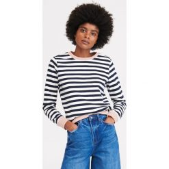 Bawełniana bluza - Granatowy. Niebieskie bluzy damskie Reserved, s, bez wzorów, z bawełny, bez rękawów, bez kaptura. Za 59,99 zł.