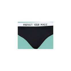 PROTECT YOUR MAGIC - figi bambusowe damskie. Czarne figi damskie marki Majtki z sosnowca, s, z elastanu. Za 50,00 zł.