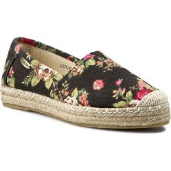 Tomsy damskie: Espadryle BIG STAR – U274317 Czarny Kwiaty