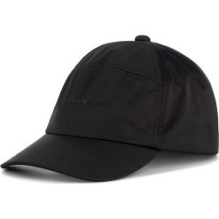 Czapka z daszkiem EMPORIO ARMANI - 627536 9A558 00020 Black. Czarne czapki męskie Emporio Armani, bez wzorów, z poliesteru. Za 389,00 zł.