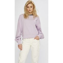Lee - Bluza. Fioletowe bluzy damskie marki Lee, s, z bawełny, bez kaptura. W wyprzedaży za 179,90 zł.