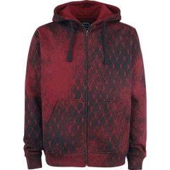 Bluzy męskie: RED by EMP Mask Of Sanity Bluza z kapturem rozpinana czerwony