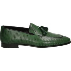 Mokasyny męskie: Mokasyny męskie – 73133608SL GR