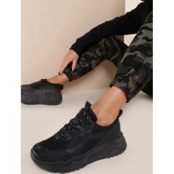 Czarne Sneakersy Belladoris. Czarne sneakersy damskie Renee. W wyprzedaży za 129,99 zł.