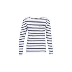 T-shirty z długim rękawem Betty London IFLIGEME. Białe t-shirty damskie Betty London, s, bez wzorów, bez kołnierzyka. W wyprzedaży za 104,30 zł.