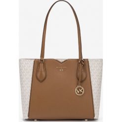 Michael Kors Mae Medium Torebka Brązowy. Pomarańczowe torebki klasyczne damskie Michael Kors, bez wzorów, z materiału, bez dodatków. Za 1296,95 zł.