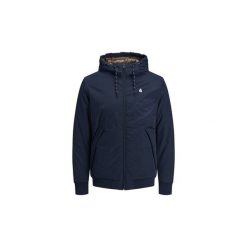 Kurtki krótkie Jack Jones 12156302 RASTON. Niebieskie kurtki męskie Jack & Jones, s, bez wzorów, krótkie, bez kaptura. Za 216,41 zł.