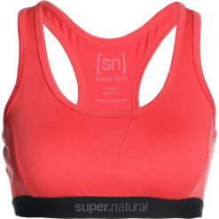 Biustonosze sportowe: super.natural SEMPLICE BRA Biustonosz sportowy clove red
