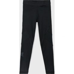 Adidas Performance - Spodnie dziecięce 140-170 cm. Czarne dresy chłopięce adidas Performance, bez wzorów, z elastanu, climacool (adidas). W wyprzedaży za 89,90 zł.