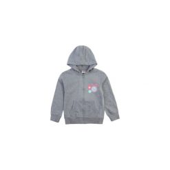 Bluza rozpinana dziewczęca z kieszeniami, z kapturem, rozpinana. Szare bez kategorii marki TXM, z kapturem. Za 36,99 zł.