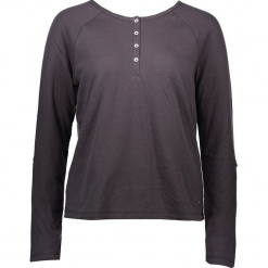 Koszulka w kolorze ciemnoszarym. Szare t-shirty damskie marki Mustang, na zimę, z bawełny. W wyprzedaży za 86,95 zł.