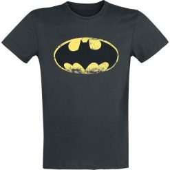 T-shirty męskie: Batman Vintage Logo T-Shirt ciemnoszary