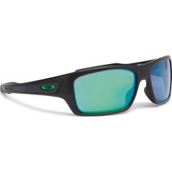 Okulary przeciwsłoneczne OAKLEY - Turbine OO9263-15 Matte Black/Jade Iridium. Czarne okulary przeciwsłoneczne męskie marki Oakley, z tworzywa sztucznego. W wyprzedaży za 579,00 zł.