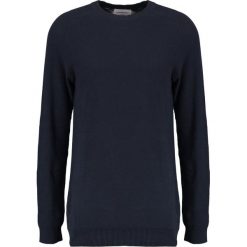Swetry klasyczne męskie: Lindbergh Sweter navy