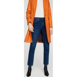 Mango - Jeansy Anna2. Niebieskie jeansy damskie Mango, z elastanu. W wyprzedaży za 79,90 zł.