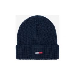 Tommy Hilfiger Czapka Niebieski. Niebieskie czapki męskie TOMMY HILFIGER, bez wzorów, z bawełny. Za 175,95 zł.