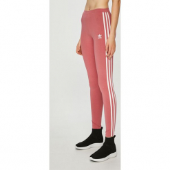 Adidas Originals - Legginsy. Szare legginsy adidas Originals, s, z bawełny. W wyprzedaży za 99,90 zł.