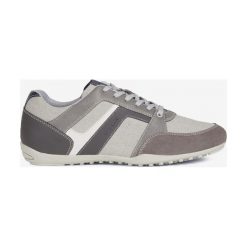 Geox Garlan Tenisówki Szary. Szare trampki męskie Geox, bez wzorów, z materiału, bez zapięcia. Za 376,95 zł.