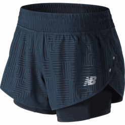 New Balance WS81265GXY. Spodenki sportowe damskie New Balance, xs, bez wzorów, z elastanu, sportowe, do biegania. W wyprzedaży za 99,99 zł.