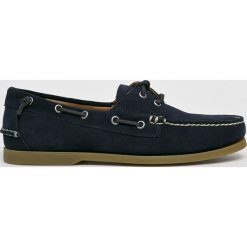 Polo Ralph Lauren - Półbuty. Niebieskie mokasyny męskie Polo Ralph Lauren, ze skóry. W wyprzedaży za 449,90 zł.