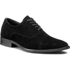Derby męskie: Półbuty CALVIN KLEIN BLACK LABEL - Radley F0740 Black