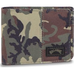 Duży Portfel Męski BILLABONG - Tides Wallet U5WM08BIF0 Combo 869. Zielone portfele męskie Billabong, bez wzorów, z materiału. Za 109,00 zł.