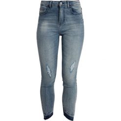 JDY HIGH CALL Jeans Skinny Fit medium blue denim. Niebieskie jeansy damskie relaxed fit marki JDY, z bawełny. Za 139,00 zł.