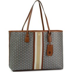Torebka TORY BURCH - Gemini Link Canvas Tote 53303 Light Umber Gemini Link 905. Pomarańczowe torebki klasyczne damskie Tory Burch, bez wzorów, ze skóry ekologicznej, eleganckie, bez dodatków. W wyprzedaży za 1039,00 zł.