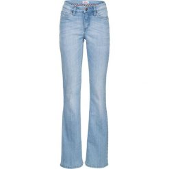 Boyfriendy damskie: Dżinsy ze stretchem BOOTCUT bonprix jasnoniebieski