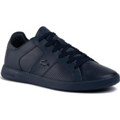 Sneakersy LACOSTE - Novas 319 2 Sma 7-38SMA002195K Nvy/Nvy. Niebieskie sneakersy męskie Lacoste, bez zapięcia. Za 399,99 zł.