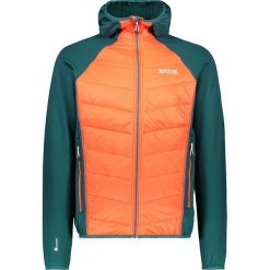 Kurtka przejściowa "Andreson IV Hybrid" w kolorze pomarańczowo-zielonym. Pomarańczowe kurtki męskie xxl, z tkaniny. W wyprzedaży za 119,95 zł.