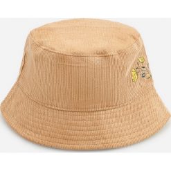 Sztruksowy kapelusz - Beżowy. Brązowe kapelusze damskie Reserved, bez wzorów, ze sztruksu. Za 34,99 zł.