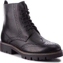 Trapery CAPRICE - 9-25209-21 Black Nappa 022. Czarne buty zimowe damskie marki Caprice, z materiału. W wyprzedaży za 269,00 zł.