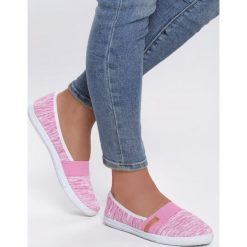 Różowe Tenisówki Excitant. Różowe trampki dziewczęce Renee, bez wzorów, bez zapięcia. Za 49,99 zł.