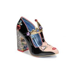 Czółenka Irregular Choice THE EVIL QUEEN. Czarne czółenka damskie Irregular Choice, bez wzorów, bez obcasa. Za 719,00 zł.