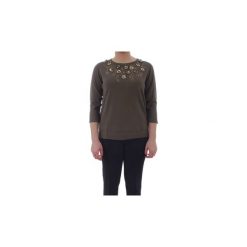 Swetry Elena Miro' M793L0 168M. Zielone swetry damskie Elena Miro', xxl, bez wzorów, bez rękawów, bez kaptura. Za 349,68 zł.
