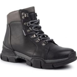 Trapery LASOCKI - RST-KUGA-02 Black. Czarne trapery damskie Lasocki, ze skóry, klasyczne, bez obcasa, bez zapięcia. Za 279,99 zł.