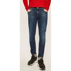 Scotch & Soda - Jeansy Skim. Niebieskie jeansy męskie Scotch & Soda, bez wzorów. W wyprzedaży za 199,90 zł.