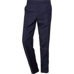 Filippa K TERRY CROPPED SLACKS Spodnie materiałowe navy. Niebieskie spodnie męskie marki Filippa K, m, bez wzorów, z elastanu. Za 739,00 zł.